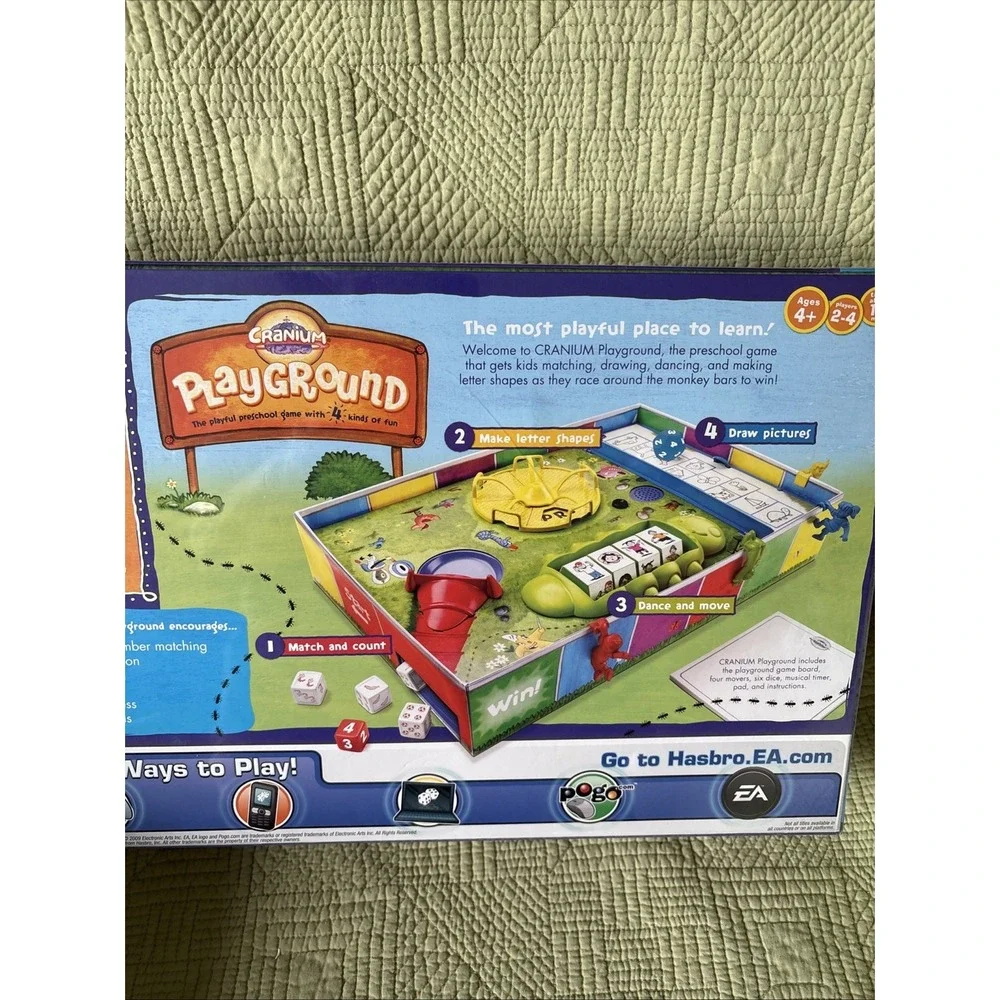 Cranium Playground Educational Board Game 2009 Hasbro Toys R US Exclusive-Sealed